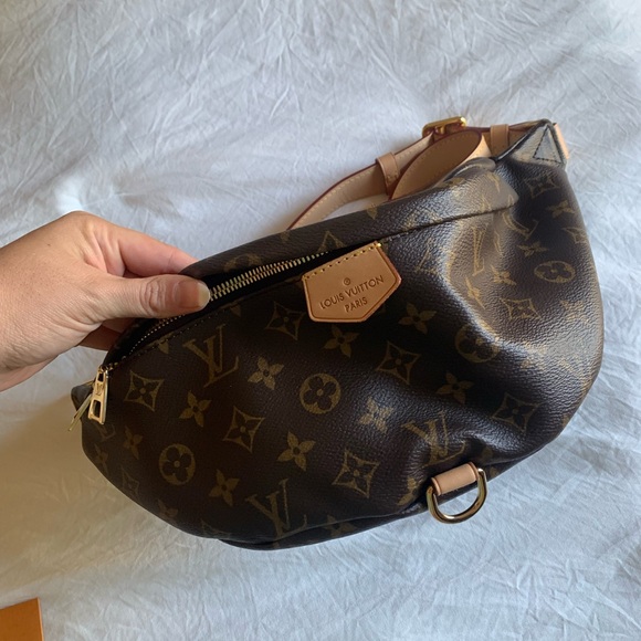 LV Louis Vuitton Discontinued Bumbag brown canvas authentic No trades - Picture 9 of 16